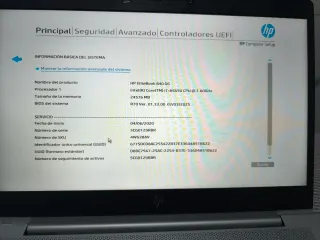 Portátil HP 840 G6 Plata i7, 8th.