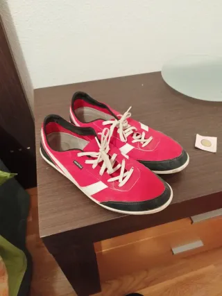 Zapatillas Newfeel rojas talla 42