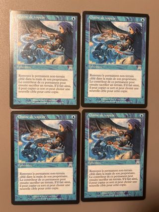 4x Chain of Vapor MTG Magic The Gathering