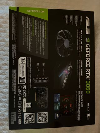 Tarjeta Gráfica ASUS RTX 3060 OC 12GB GDDR6