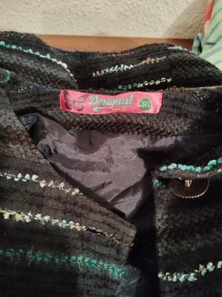 Abrigo Desigual Talla M