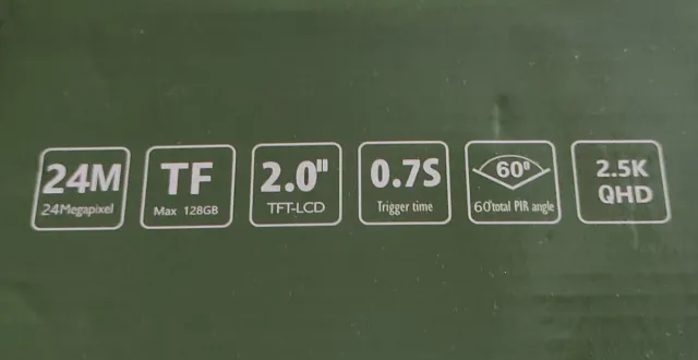 Cámara de fototrampeo camuflaje