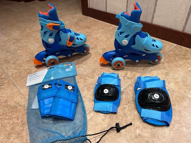 Patines ajustables y complementos para niños