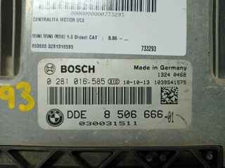 CENTRALITA MOTOR UCE MINI MINI (R56) 850666 02810