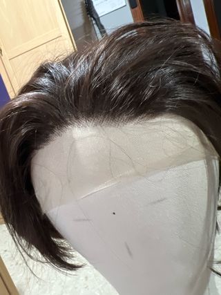 Peluca Lace Front Marrón