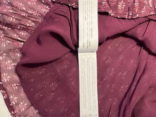 Vestido corto Burdeos Brownie Talla M