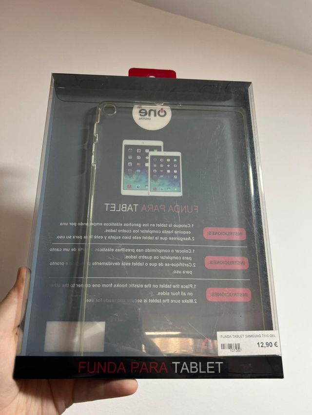 Funda Samsung Tab A T510 Gel Transparente