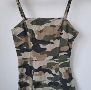 Vestido H&M Camuflaje