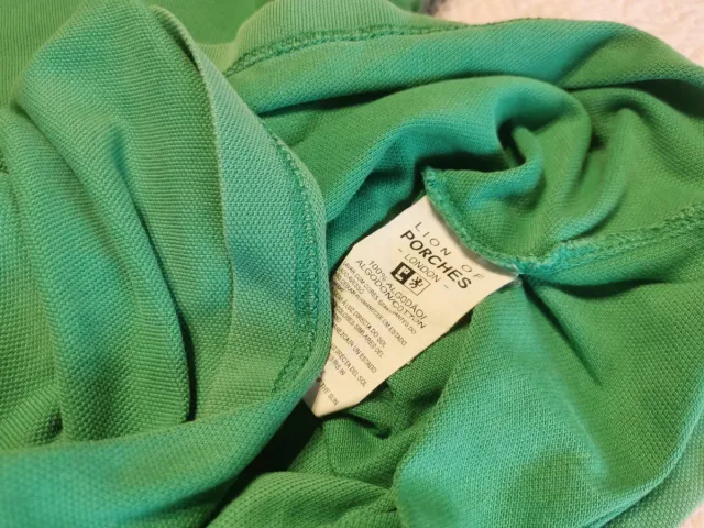 Polo Lion of Porches verde talla S