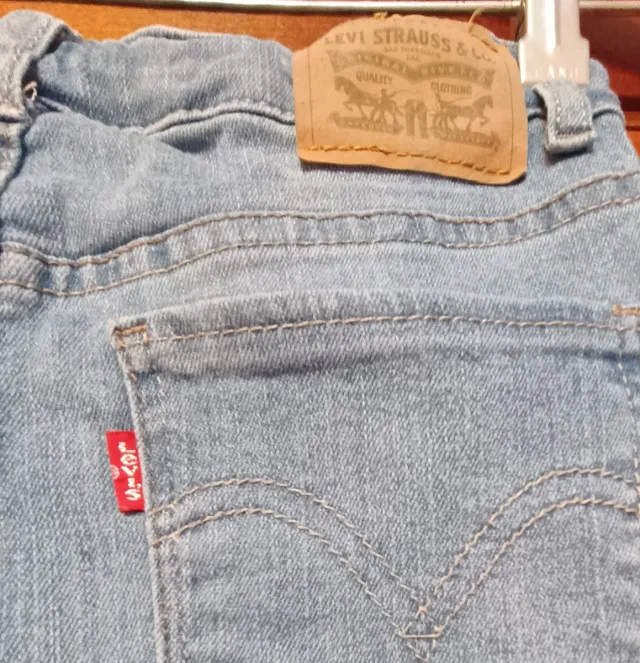Vaqueros Levi's Strauss niña Talla 12