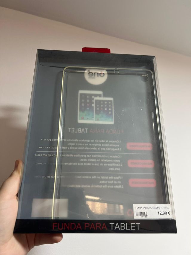 Funda Samsung Tab A T510 Gel Transparente