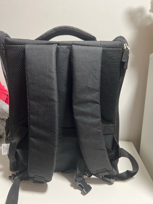 Mochila transportín mascotas 32x25x42cm