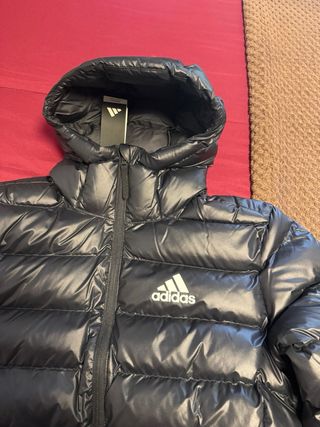 Abrigo Adidas Negro Talla M