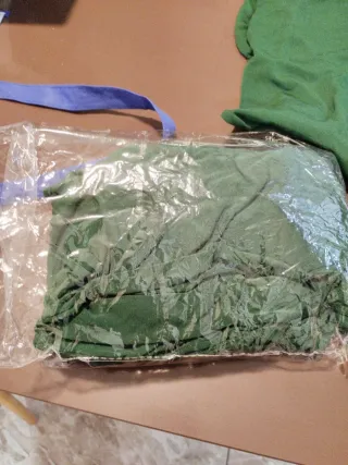 Fundas para sillas verdes (6 unidades)
