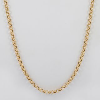 Cadena rolo oro 18k 750 60cm