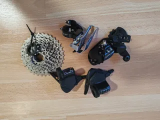 Kit Shimano: Cambio, Desviador y Cassette