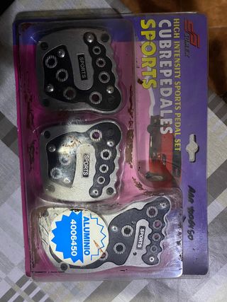 Set Cubre Pedales Sports Sumex Aluminio
