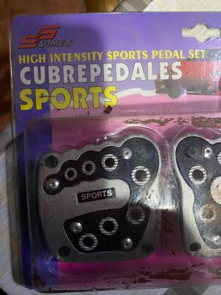 Set Cubre Pedales Sports Sumex Aluminio