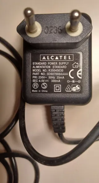 Caricatore Alcatel 4,5 V 300 mA