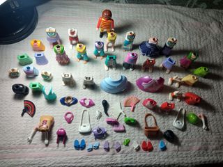 Lote Despiece Playmobil Mujer Accesorios