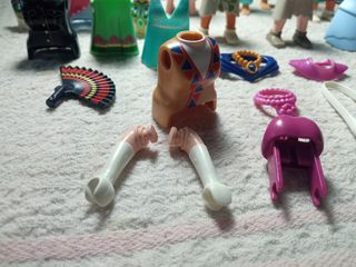 Lote Despiece Playmobil Mujer Accesorios