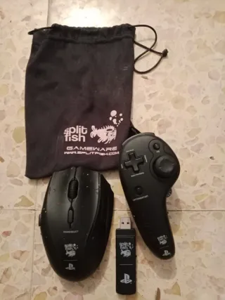 Splitfish FragFX Shark Ratón y Mando PS3 PS4