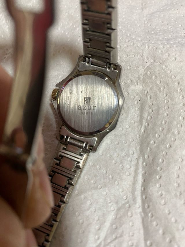 TAG Heuer Reloj de Pila Verde y Plateado Y regalo