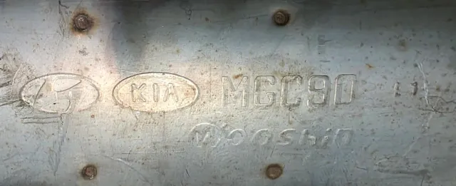 Tubo de escape e silenciador Kia Magentis