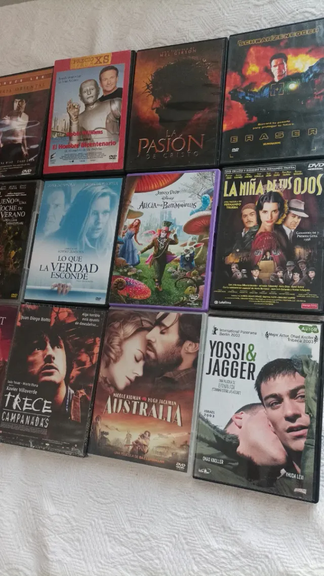 LOTE 16 TÍTULOS EN DVD .YA HAY RESERVADAS.