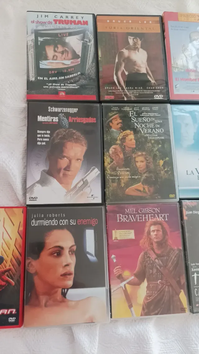 LOTE 16 TÍTULOS EN DVD .YA HAY RESERVADAS.
