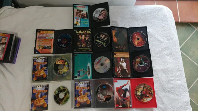LOTE 16 TÍTULOS EN DVD .YA HAY RESERVADAS.