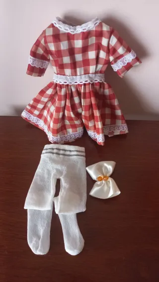 Vestido,medias y lazo pelo NANCY 