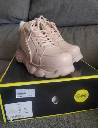 Buffalo Zapatillas Deportivas Beige/Rosa