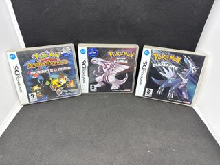 cajas Nintendo ds Pokemon español 