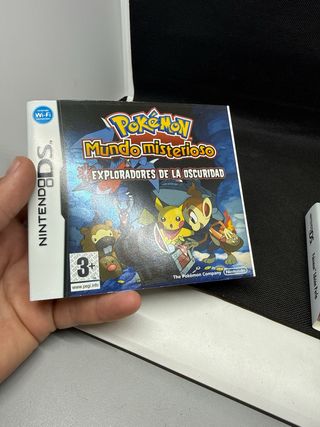 cajas Nintendo ds Pokemon español 