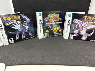 cajas Nintendo ds Pokemon español 