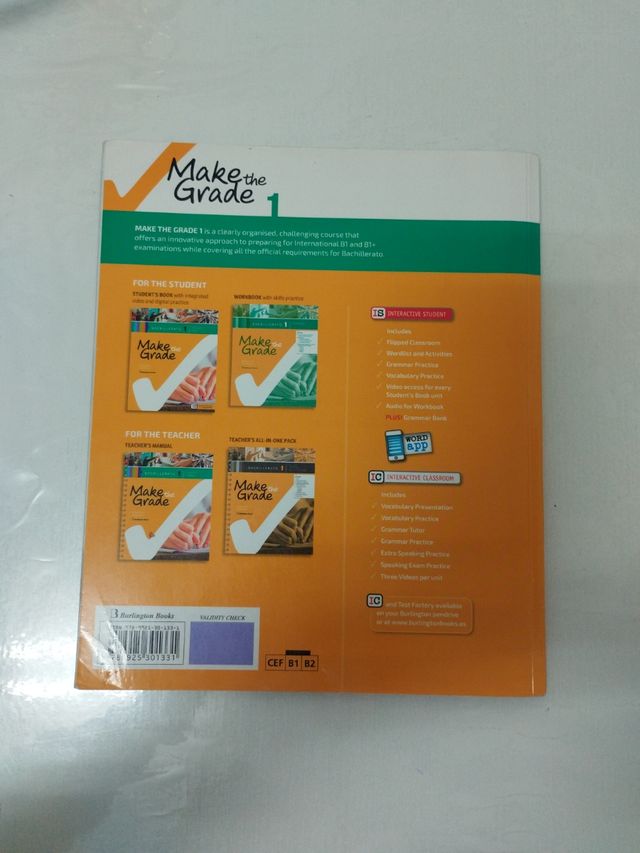 MAKE THE GRADE 1 
Bachillerato