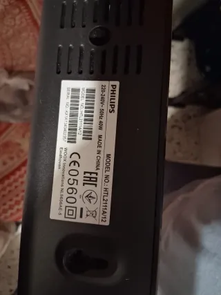 Barra de Sonido Philips Negra