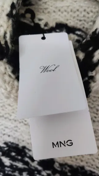 Poncho lana Mango NUEVO