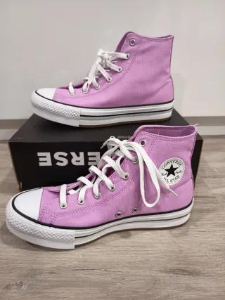 Zapatillas Converse Altas Talla 39 Rosas