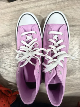Zapatillas Converse Altas Talla 39 Rosas