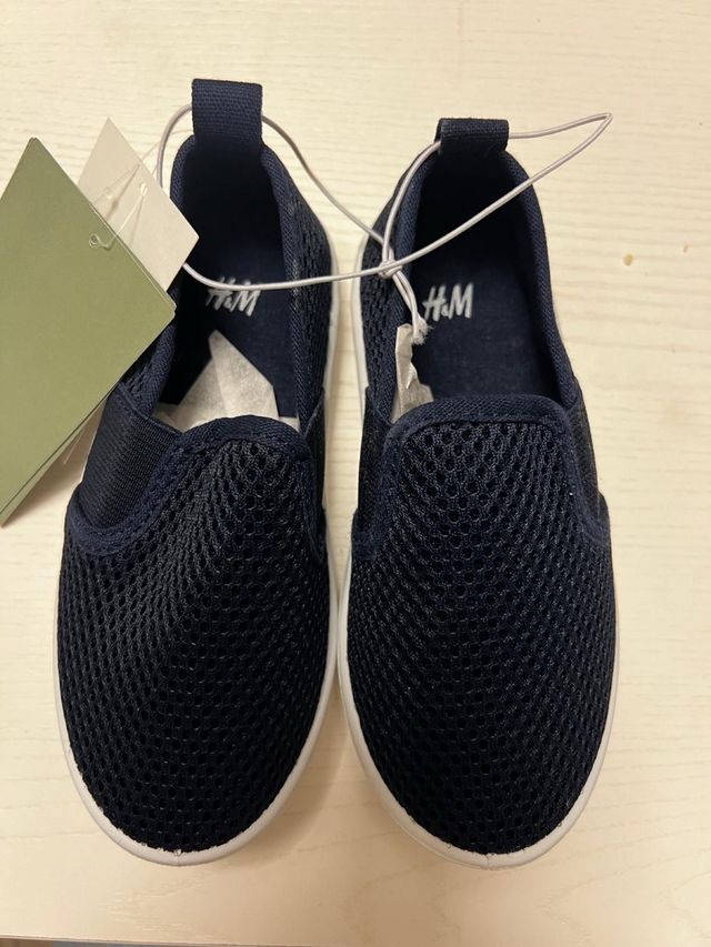 Zapatillas H&M Azul Marino Malla
