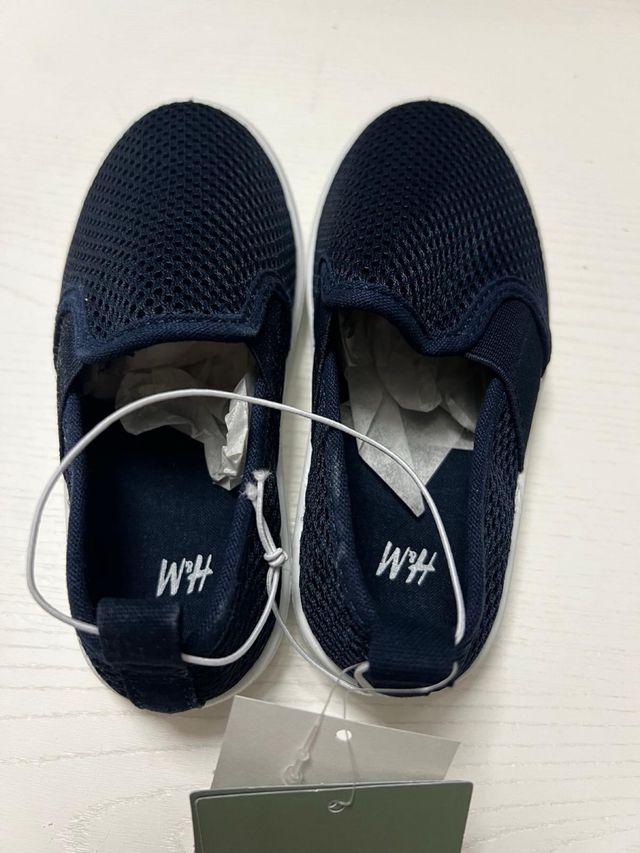 Zapatillas H&M Azul Marino Malla