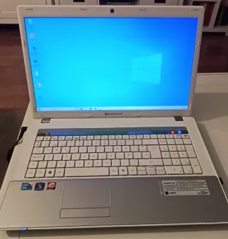 Packard Bell Ordenador Portátil Blanco/Plateado