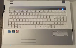Packard Bell Ordenador Portátil Blanco/Plateado