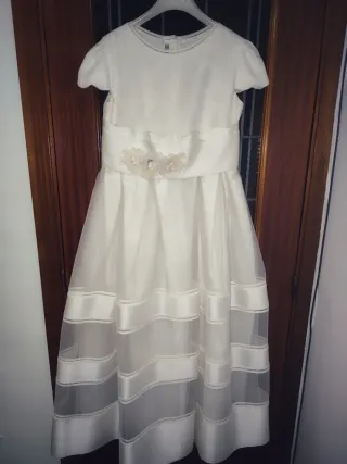 Vestido de comunión/celebración + zapatos Talla 37