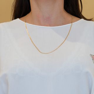 Cadena bismark oro 18k 750 60cm