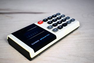 Calculadora Casio personal mini 1975