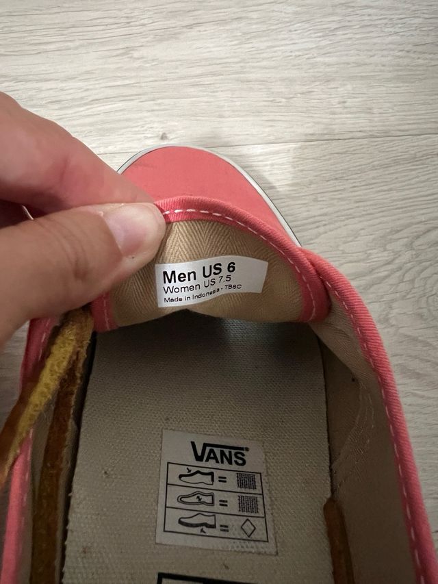 Zapatillas Vans rosas