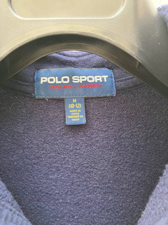 Sudadera y camisa.Polo Sport Ralph Lauren T.10